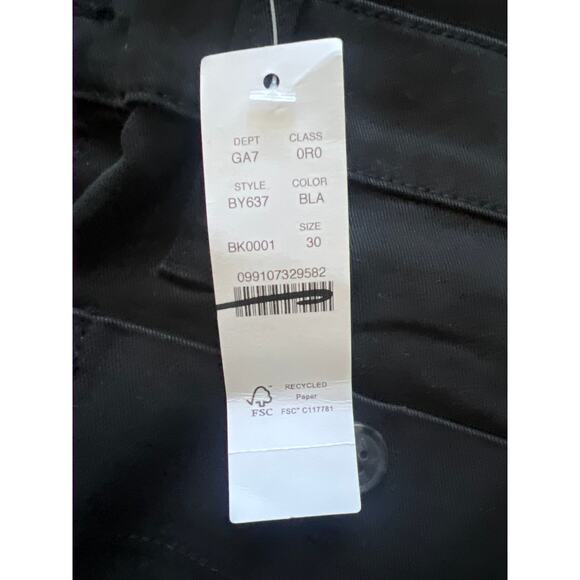 J.Crew Sailor Slim Wide-Leg Chino Pants Black Size 30 NWT - Picture 5 of 9